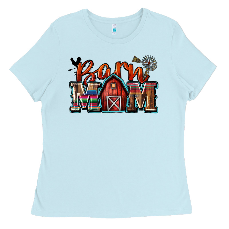 Barn Mom Ladies Tee by Zillion Design Studio | Teevron