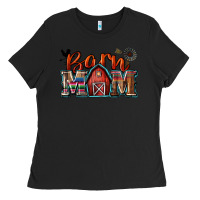 Black barn mom Ladies Tee - Zillion Design Studio
