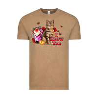 Vintage Coffee i meow you Vintage Tee - AdoDesignShop