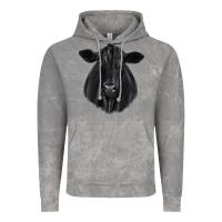 Cloud Rock black angus Vintage Hoodie - JahusDesignShop