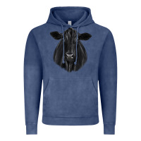 Vintage Denim black angus Vintage Hoodie - JahusDesignShop