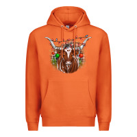 Carrot christmas  texas longhorn Premium Hoodie - JahusDesignShop