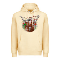 Pina Colada christmas  texas longhorn Premium Hoodie - JahusDesignShop