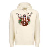 Tofu christmas  texas longhorn Premium Hoodie - JahusDesignShop