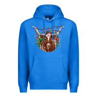 True Royal christmas  texas longhorn Premium Hoodie - JahusDesignShop
