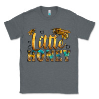 Charcoal Heather Western Little Honey Bee Classic Tee - LillyAllenDesigns