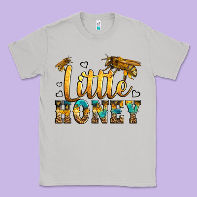 Western Little Honey Bee Classic Tee Designed By Lillyallendesigns