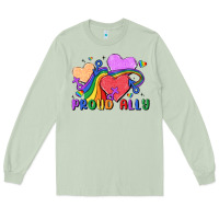 Matcha proud ally Long Sleeve Tee - MaliasSmallBusiness