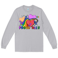 Moon Dust proud ally Long Sleeve Tee - MaliasSmallBusiness