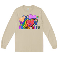 Mushroom proud ally Long Sleeve Tee - MaliasSmallBusiness