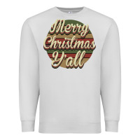Dove Grey Merry Christmas Y'all Premium Sweatshirt - Bettercallsaul