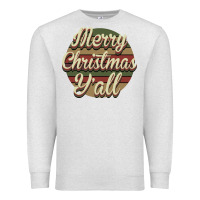Oatmeal Heather Merry Christmas Y'all Premium Sweatshirt - Bettercallsaul