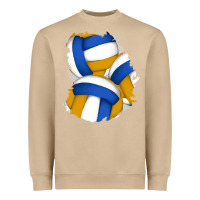 Mushroom volleyball patch Heavyweight Sweatshirt - AdoDesignShop