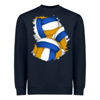 Navy volleyball patch Heavyweight Sweatshirt - AdoDesignShop