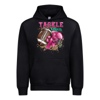 Black Tackle Cancer Urban Hoodie - HowdyJamesFarm
