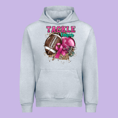 Tackle Cancer Urban Hoodie Designed By Howdyjamesfarm