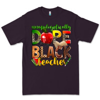 Plum unapologetically dope black teacher Premium Tee - Zillion Design Studio