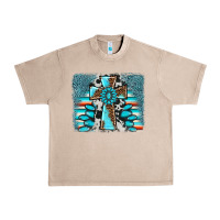 French Oak cross gemstone background Urban Heavy Tee - AdoDesignShop