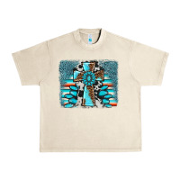 Sandshell cross gemstone background Urban Heavy Tee - AdoDesignShop