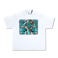 White cross gemstone background Urban Heavy Tee - AdoDesignShop