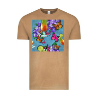 Vintage Camel butterfly cocktail Vintage Tee - BundleAndBundleShop