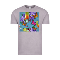 Vintage Zinc butterfly cocktail Vintage Tee - BundleAndBundleShop
