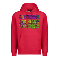 Cardinal Louisiana Mardi Gras Premium Hoodie - NancyCooperArtShop
