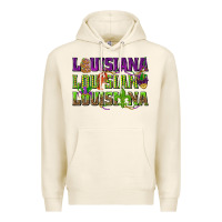 Tofu Louisiana Mardi Gras Premium Hoodie - NancyCooperArtShop