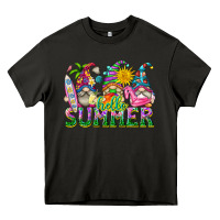 Asphalt hello summer gnome Heavy Core Tee - texasbilliewilder