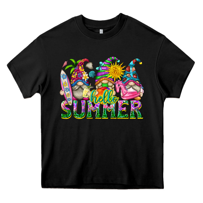 Hello Summer Gnome Heavy Core Tee by texasbilliewilder | Teevron