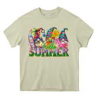 Mossy hello summer gnome Heavy Core Tee - texasbilliewilder