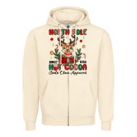 Sandshell north pole hot cocoa Zipper Hoodie - MaliasSmallBusiness