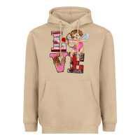 Mushroom valentine's day cupid love Heavyweight Hoodie - RanaPortraitStore