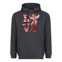 Smoke valentine's day cupid love Heavyweight Hoodie - RanaPortraitStore