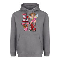 Storm valentine's day cupid love Heavyweight Hoodie - RanaPortraitStore