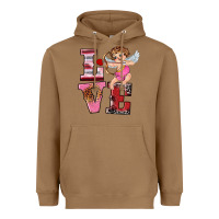 Toasted Coconut valentine's day cupid love Heavyweight Hoodie - RanaPortraitStore