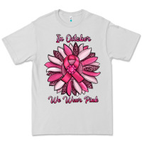 Dove Grey in october we wear pink sunflower Premium Tee - RanaPortraitStore