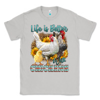 Moon Dust Western Life Is Better With Chickens Classic Tee - LillyAllenDesigns