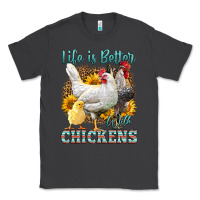 Smoke Western Life Is Better With Chickens Classic Tee - LillyAllenDesigns
