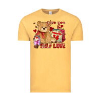 Vintage Mustard give you self love Vintage Tee - AdoDesignShop