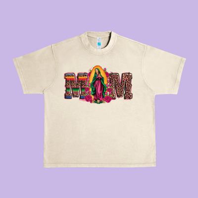 Mom Our Lady Of Guadalupe Urban Heavy Tee Designed By Artiststas
