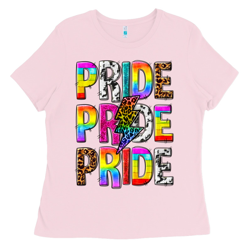 Pride Pride Pride Ladies Tee by texasbilliewilder | Teevron