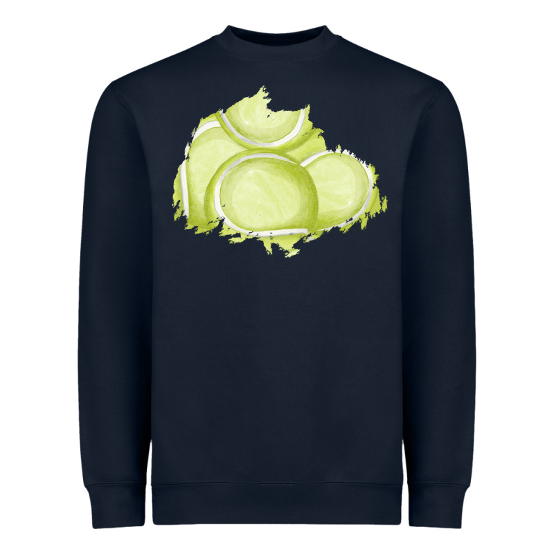 Tennis Patch Heavyweight Sweatshirt by AdoDesignShop | Teevron