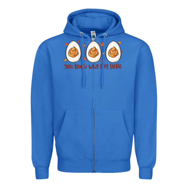 You Know Why I'm Here Zipper Hoodie by MaliasSmallBusiness | Teevron