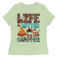 Matcha life is better by the campfire Ladies Tee - JahusDesignShop