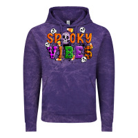 Cloud Purple Spooky vibes Vintage Hoodie - Artiststas