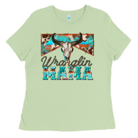 Matcha wranglin mama Ladies Tee - Zillion Design Studio