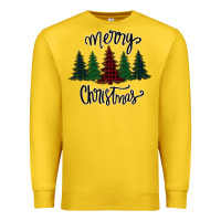 Lemon Merry Christmas Trees Premium Sweatshirt - Bettercallsaul
