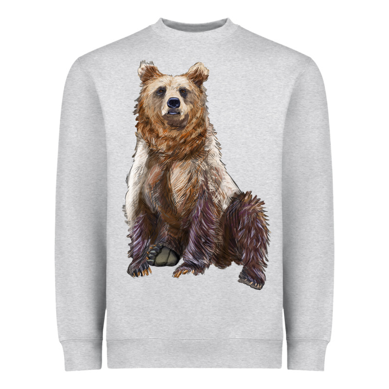Bear Heavyweight Sweatshirt by Artiststas | Teevron