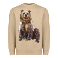 Mushroom bear Heavyweight Sweatshirt - Artiststas